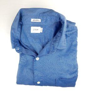J Crew Large Blue (16-17) Casual Button Down Shirt